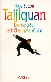 Cover of: Taijiquan. Der Yang- Stil nach Cheng Man Ching.