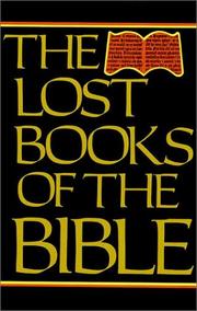 Cover of: The Lost Books of the Bible
