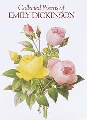 Cover of: Collected poems of Emily Dickinson