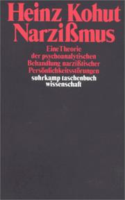 Cover of: Narzißmus.