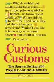 Cover of: Curious Customs (Stonesong Press Books)