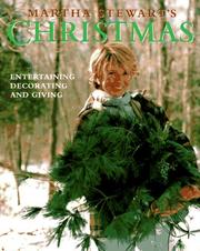 Cover of: Martha Stewart's Christmas by Martha Stewart