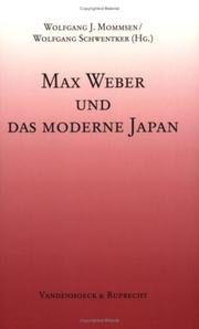 Cover of: Max Weber und das moderne Japan