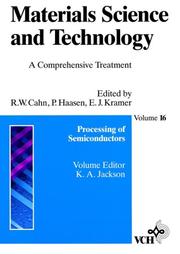 Materials science and technology : a comprehensive treatment