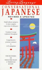 Cover of: Living Language Conversational Japanese (Living Language Coursebooks)