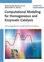 Computational modeling for homogeneous and enzymatic catalysis : a knowledge-base for designing efficient catalysts