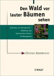 Cover of: Den Wald Vor Lauter Baumen Sehen
