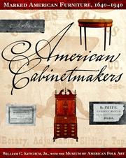 Cover of: American cabinetmakers: marked American furniture, 1640-1940