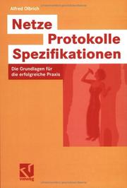 Cover of: Netze - Protokolle - Spezifikationen. Die Grundlagen für die erfolgreiche Praxis.