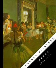 Cover of: Pocket Painters: Degas