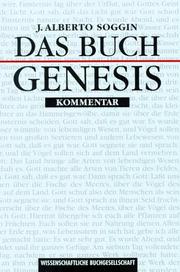 Cover of: Das Buch Genesis. Kommentar.