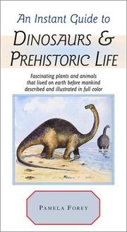 Cover of: An instant guide to prehistoric life