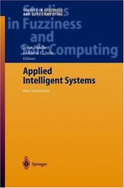 Cover of: Applied Intelligent Systems