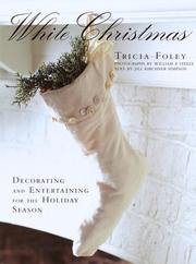 Cover of: White Christmas: decorating and entertaining for the holiday season