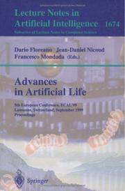 Advances in artificial life : 5th European Conference, ECAL'99, Lausanne, Switzerland, September, 1999 : proceedings