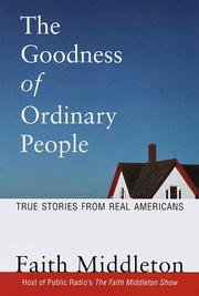 Cover of: The goodness of ordinary people