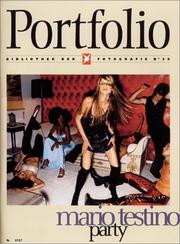 Cover of: Mario Testino: Party (Stern Portfolio)