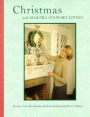Cover of: Christmas with Martha Stewart living.