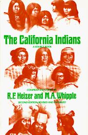 Cover of: The California Indians: a source book.