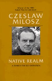 Native realm by Czesław Miłosz