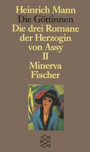Cover of: Die Göttinnen II. Minerva. by Heinrich Mann