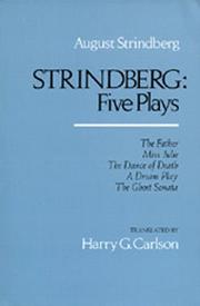 Cover of: Strindberg, five plays by August Strindberg