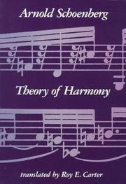 Cover of: Theory of Harmony