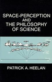 Space-perception and the philosophy of science