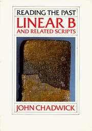 Linear B and related scripts by John Chadwick