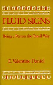 Fluid signs by E. Valentine Daniel