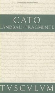 De agri cultura by Cato the Elder, Otto Schönberger