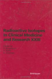 Cover of: Radioactive Isotopes in Clinical Medicine and Research XXIII (Advances in Pharmacological Sciences)