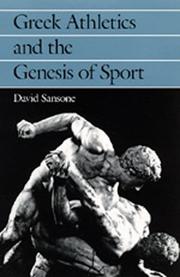 Greek athletics and the genesis of sport