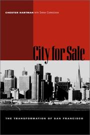 Cover of: City for sale: the transformation of San Francisco