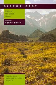 Cover of: Sierra East:  Edge of the Great Basin