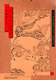 Cover of: Three Kingdoms: A Historical Novel (Centennial Books)