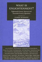 What is enlightenment? : eighteenth-century answers and twentieth-century questions