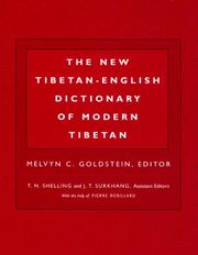Cover of: The New Tibetan-English Dictionary of Modern Tibetan (Dictionary)