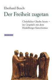 Cover of: Der Freiheit zugetan.
