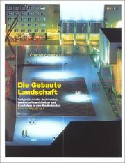Cover of: Die gebaute Landschaft.