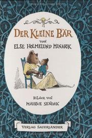 Cover of: Der kleine Bär (Bd. 1). by Maurice Sendak, Else Holmelund Minarik