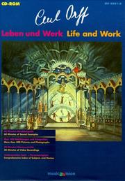 Cover of: Carl Orff Life/work:cd-rom/windows