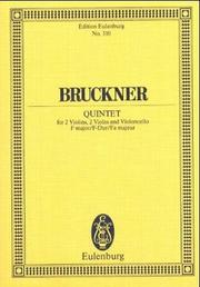 Cover of: String Quintet in F Major