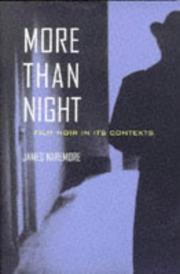Cover of: More than night by James Naremore