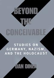 Cover of: Beyond the Conceivable: Studies on Germany, Nazism, and the Holocaust (Weimar and Now: German Cultural Criticism)