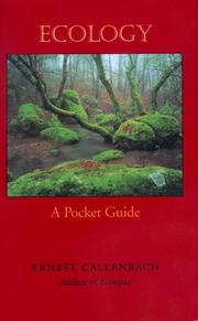 Cover of: Ecology: a pocket guide
