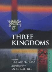 Cover of: Three Kingdoms: A Historical Novel