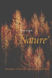 Nature : western attitudes since ancient times