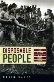 Cover of: Disposable people by Kevin Bales