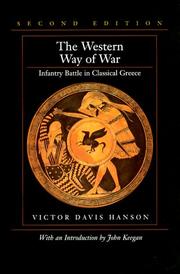 Cover of: The Western Way of War: Infantry Battle in Classical Greece